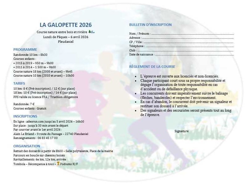 Affiche de l'événement