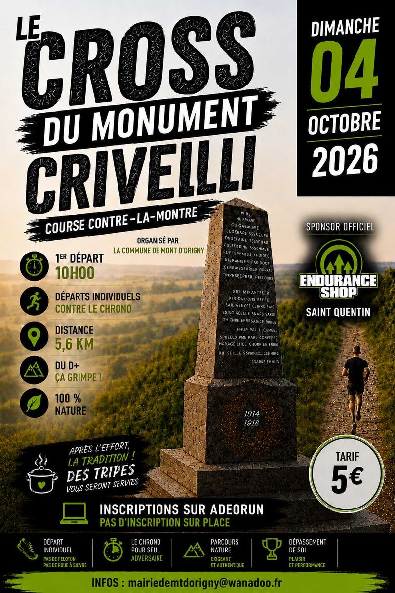 Cross Contre la Montre du Monument Crivelli