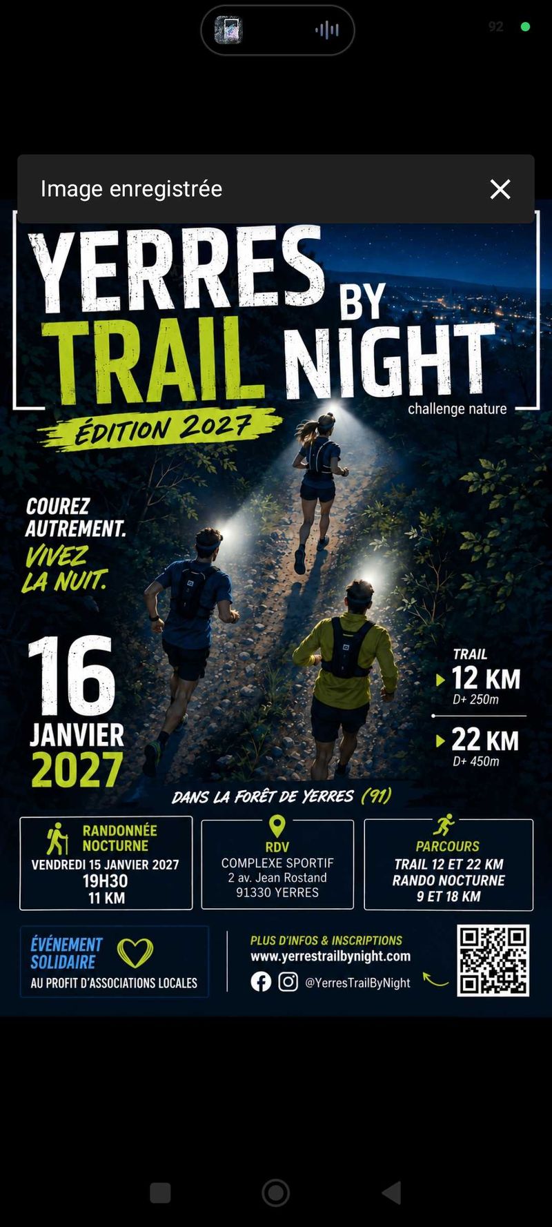 Affiche de l'événement