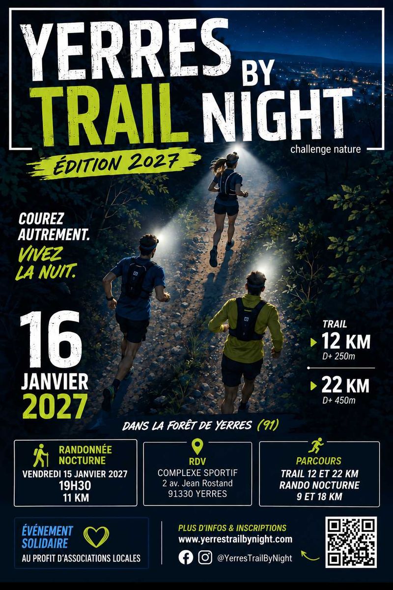 Yerres Trail by Night