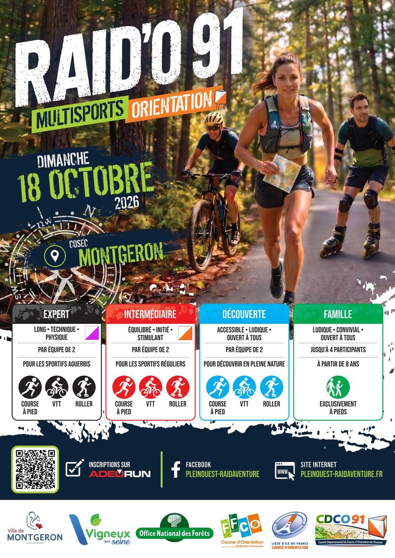 Raid Multisports Orientation Sénart