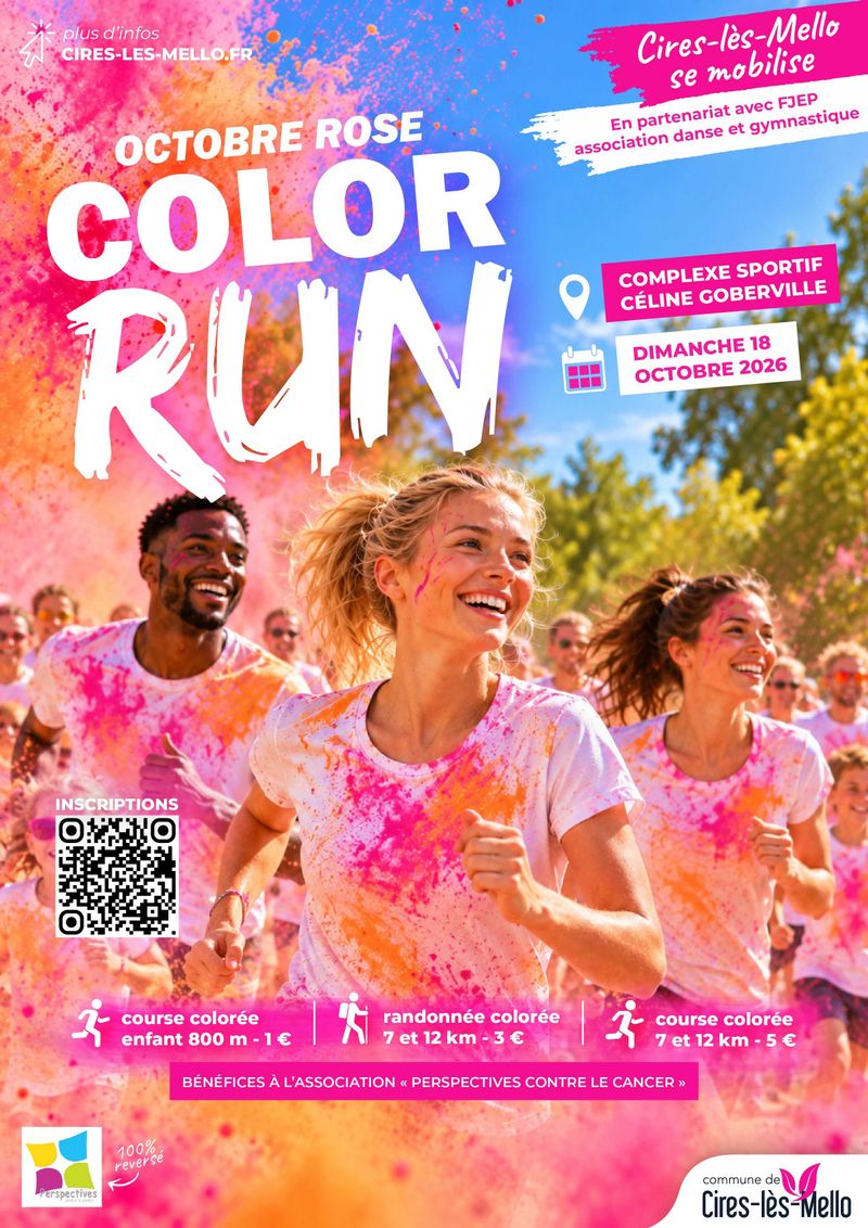 Color Run à Cires-lès-Mello