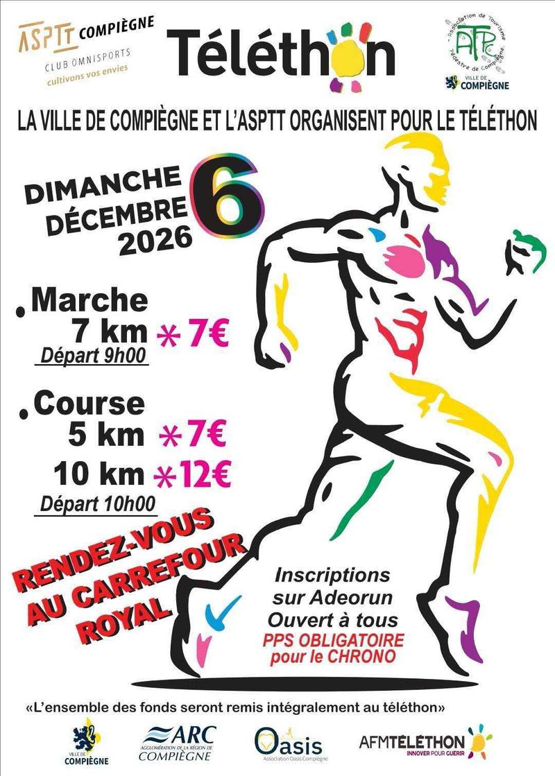 Téléthon Ville de Compiègne